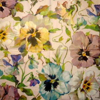 STM-009 Pansy - 3-ply (bright purple) - Ihr